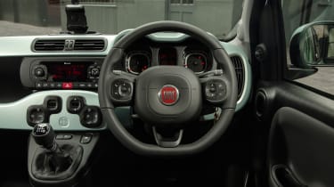 Fiat Panda Cross - steering wheel
