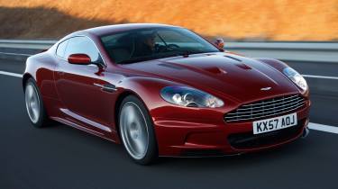 Aston Martin DBS - front tracking