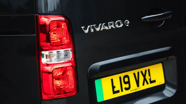 Vauxhall Vivaro Electric Pro - rear light