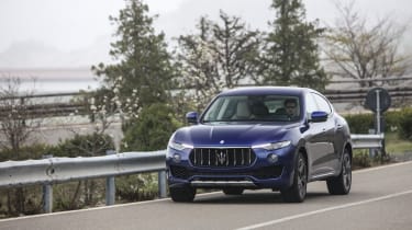 Maserati Levante SUV - front tracking 4