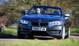 BMW 220d Convertible front