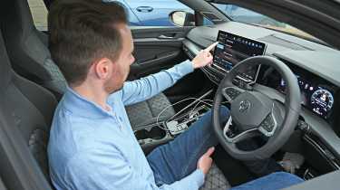 Car Audio test - Shaun O’Connor using VW screen