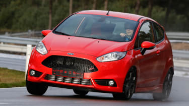 Ford Fiesta ST front cornering