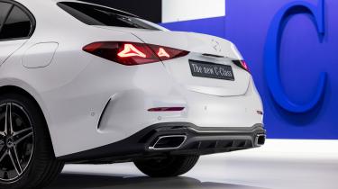 Mercedes C-Class facelift - rear detail