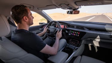 Audi e-tron - driving