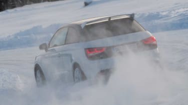 Audi A1 quattro rear tracking