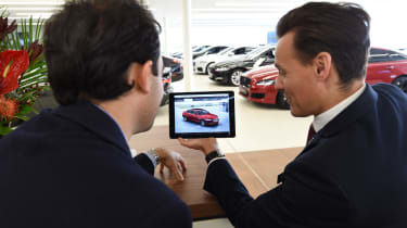 Long-term test review: Jaguar XF - first report dealer ipad