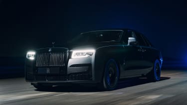 Rolls-Royce Black Badge Ghost - front action
