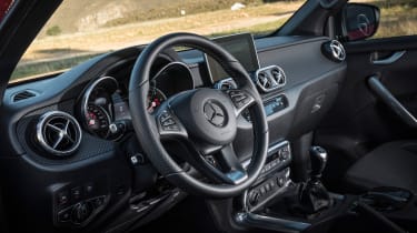 Mercedes X-Class pick-up truck - interior