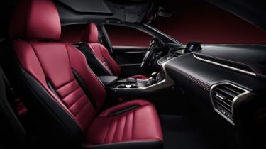 Lexus NX revealed inside