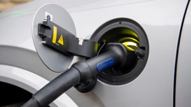 Volvo XC90 Recharge - charging port