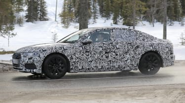Audi A6 2018 spies side
