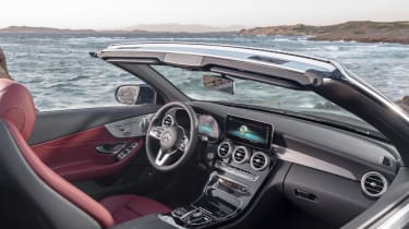 New Mercedes C-Class Cabrio - interior