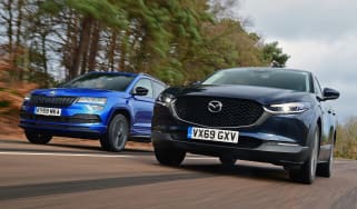 Mazda CX-30 vs Skoda Karoq - head-to-head