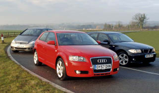 Audi A3 vs BMW 116i vs Mercedes A170