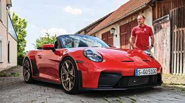 Holger Preiss with the Porsche 911 GT3 S/C