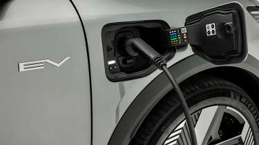 New Mitsubishi Eclipse Cross - charging socket