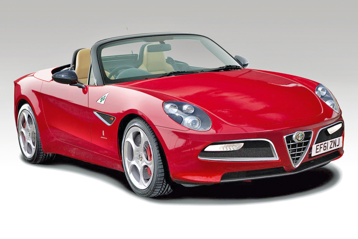 New Alfa Romeo Spider exclusive images News Auto Express