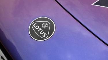 Lotus Evija - Lotus badge