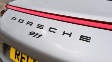 Porsche 911 GTS - rear badge