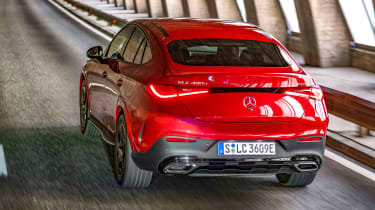 Mercedes GLC Coupe - rear tracking