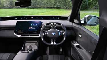 New BMW iX3 40 M Sport - front interior