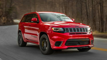 Jeep Grand Cherokee Trackhawk prototype review - pictures 