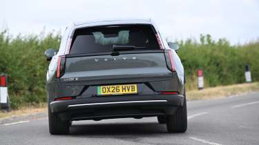 Volvo EX60 2026 - rear cornering