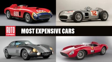 Most expensive cars - header image 