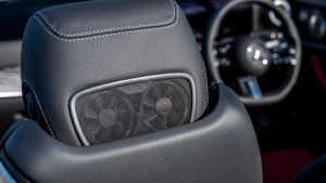 Mercedes E 300 Cabriolet - seat fan