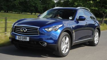 Infiniti FX front tracking