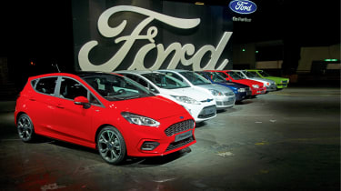 Ford Fiesta lineup