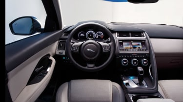 Jaguar E-Pace - steering wheel