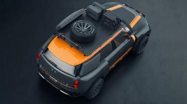 Delta4x4 MINI Countryman - top-down view