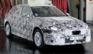 BMW 1 Series facelift spy - front static