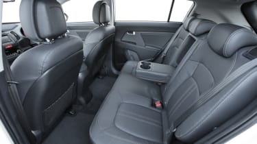 Kia Sportage rear seats