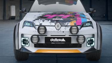 Renualt 5 4x4 concept by Delta4x4 - front nose