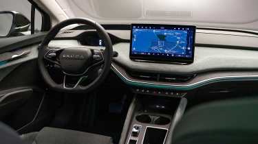 2025 Skoda Enyaq facelift - studio interior