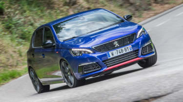 Peugeot 308 GTi review - front