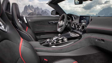 Mercedes-AMG GT C Roadster - white interior