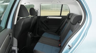 Volkswagen Golf BlueMotion rear seats