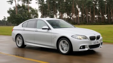 BMW 5 Series saloon 2013 front track