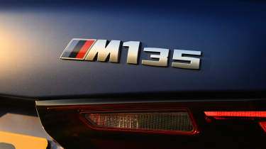 BMW M135 xDrive - rear badge