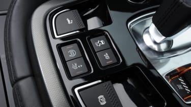 Jaguar F-Type buttons