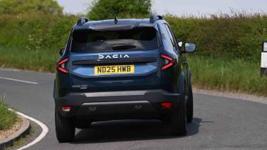 Dacia Bigster - rear cornering, left