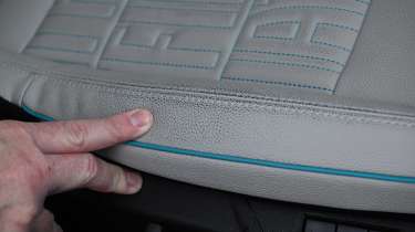 Fiat 600e long termer - seat detail