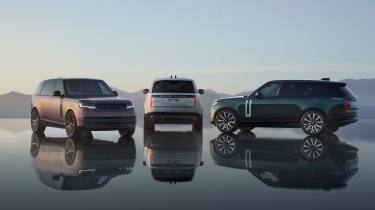 Range Rover Electric group