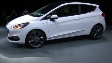 New 2017 Ford Fiesta Vignale - reveal front