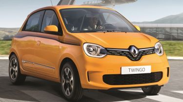 renault twingo facelift front quarter