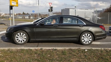 Mercedes S-Class facelift side